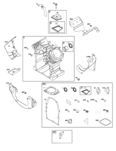 Part Location Diagram of 84010902 Briggs and Stratton Gasket Set-engine